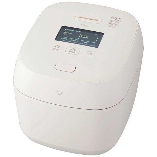 極め炊き 象印 1升 圧力IH炊飯ジャー極め炊き 炎舞炊き NX-AB18-WZ 白