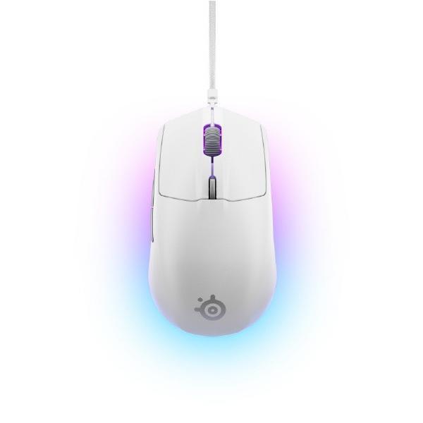 SteelSeries スティールシリーズ ゲーミングマウス Rival3 Gen2 ホワイト 62516 (納期目安1-2週間)