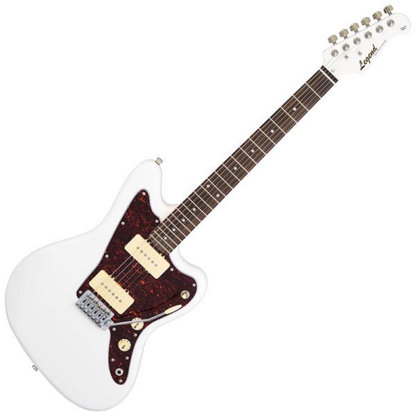 Legend LJM-Z TT WHWH レジェンド エレキギター ジャズマスター タイプ ※クリップチューナー・ピック×2・ストラップ・ソフトケース付属 (納期目安1-2週間)
