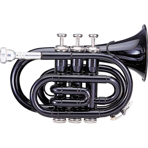 Kaerntner Pocket Trumpet KTR33P BK ポケットトランペット　専用セミハードケース付 ※納期目安1週間〜（キョーリツコーポレーション）