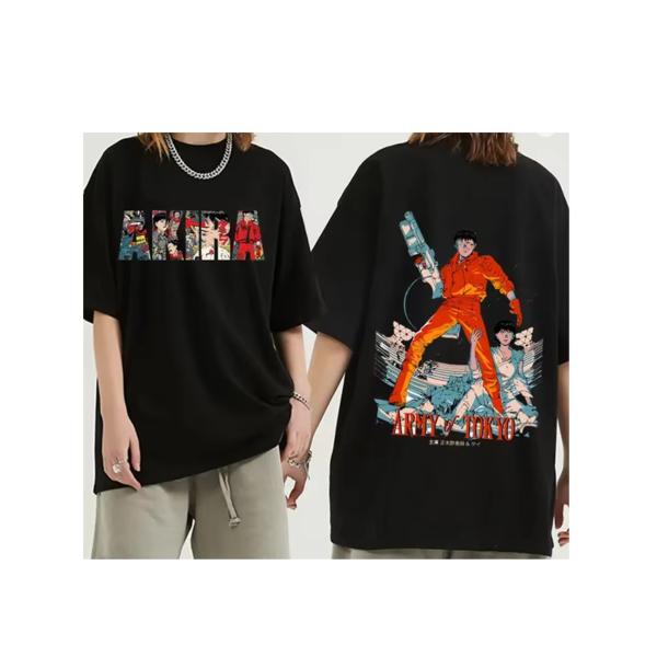 【型番：MOV-11】 AKIRA  アニメ 映画 金田 鉄雄 バイク Tシャツ 半袖 各サイズ