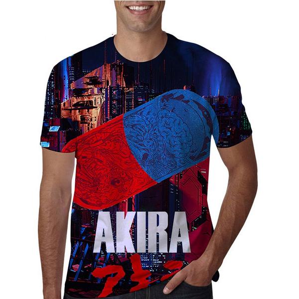 MOV-7 AKIRA アニメ 映画 金田 鉄雄 バイク カプセル Tシャツ MOV-7 AKIRA アニメ 映画 金田 鉄雄 バイク カプセル Tシャツ