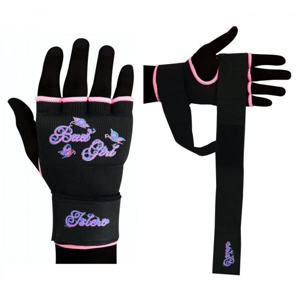 SPT-88 oe[W Ci[O[u LbN{NVO fB[X ISLERO Ki esize@Ladies Gloves MMA Kick Boxing Muay Thai Hand Wraps