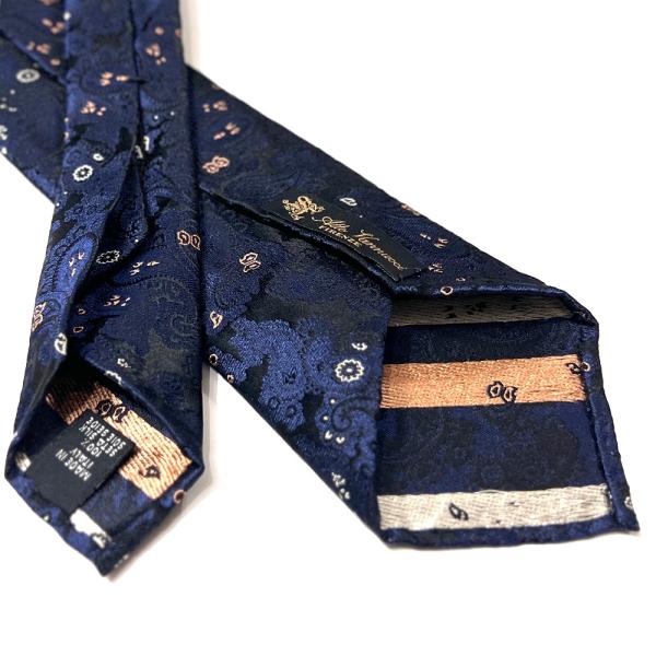 Atto Vannucci ペイズリー Atto Vannucci ( アットヴァンヌッチ ) ネクタイ ロイヤル ブルー