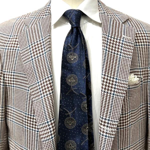 Atto Vannucci／アットヴァンヌッチ セッテピエゲ ネクタイ Atto Vannucci Vannucci【アットヴァンヌッチ】ネクタイ 80219