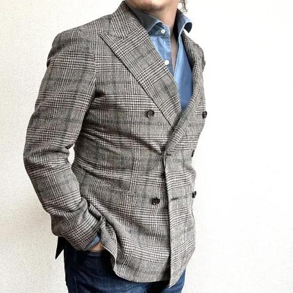 TITO ALLEGRETTO (ティトアレグレット) ジャケット ダブル ブラウン  