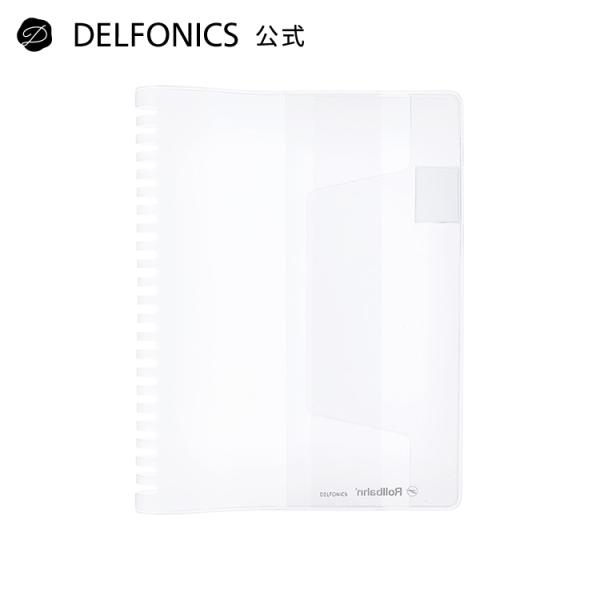 DELFONICS（デルフォニックス） ノートカバー ロルバーン クリア 抗菌