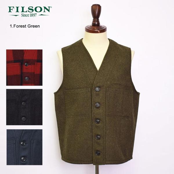 Filson フィルソン 再入荷 Made In Usa アメリカ製 Mackinaw Wool Vest マッキ ノウールベスト メンズ ベスト アウター Buyee Buyee Japanese Proxy Service Buy From Japan Bot Online
