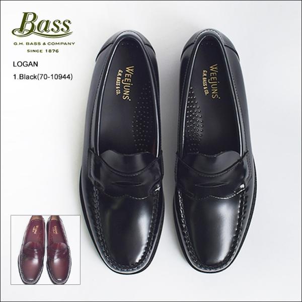 G H Bass ジーエイチバス Logan ローガン 70 10944 70 10949 Black