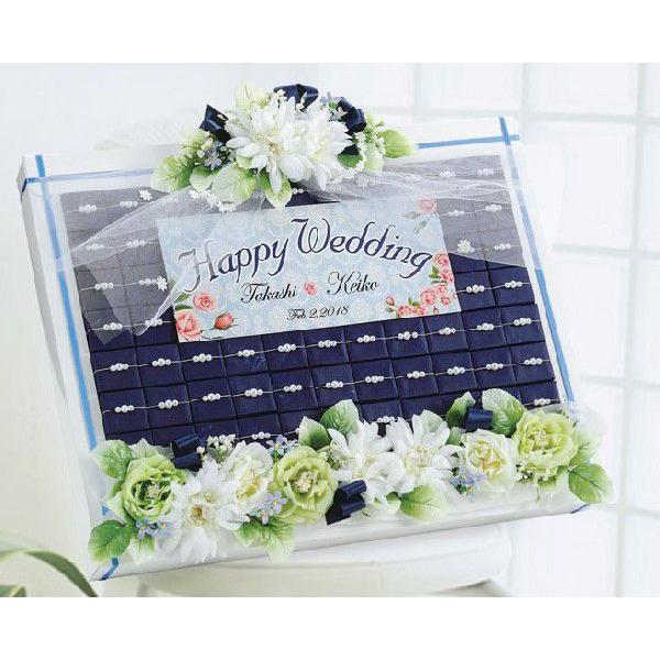 結婚式 二次会 プチギフト 期間限定 10月1日 4月30日 ウェルカムボード アクア フローラル ホワイトストロベリーチョコ 56個セット Hf デライトベース 通販 Yahoo ショッピング