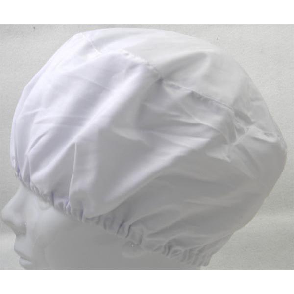 子供用帽子（給食衣）白 ネコポス可(10枚まで)  給食 登板 配膳 キャップ 衛生商品