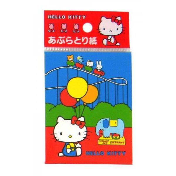 ネコポス可  サンリオ  ハローキティ（遊園地）  あぶらとり紙