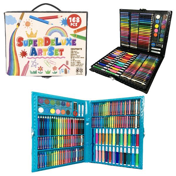 子供 景品 スーパーデラックスアートセット168P 1ヶから販売 お
