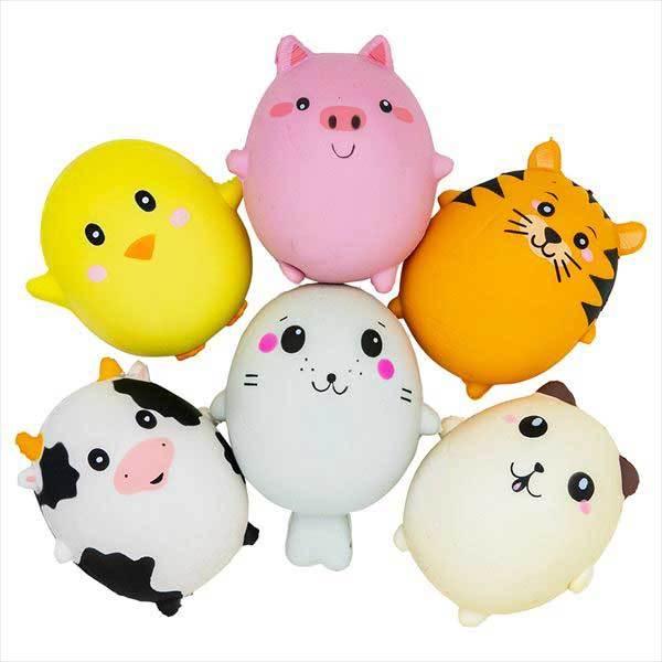 かわいいアニマル スクイーズ 1ヶから販売 Y N3611 デライトベース 通販 Yahoo ショッピング