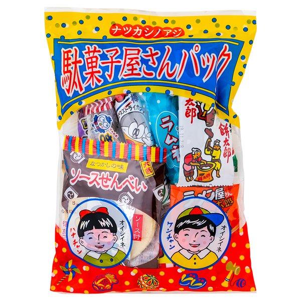 3児のmama＆papa様　アミューズメントお菓子　セット 子供 景品 懐かしの味 駄菓子屋さんパック 11種類入 子ども会 イベント