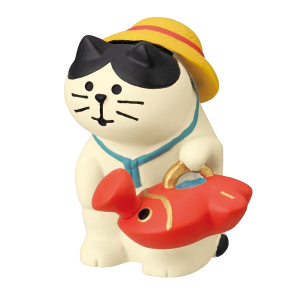 なつやすみの庭 デコレ コンコンブル 2022 新作 水遊び子猫 なつやすみの庭 クリック