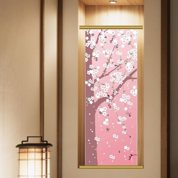 濱文様  絵手ぬぐい 手ぬぐい 桜花らんまん 春 手拭い てぬぐい   メール便対応