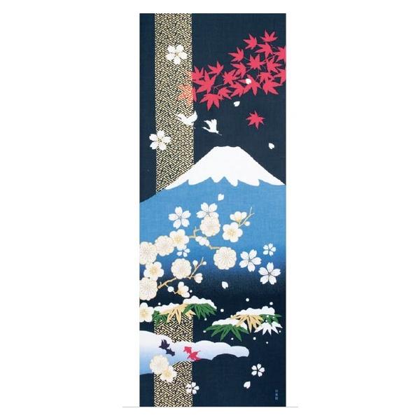 濱文様　絵手ぬぐい 四季富士山手拭い本来の製法のため、切りっ放しで両端処理はされていません。裁断位置によって寸法が前後する場合がございます。使い始めに出るほつれは切りそろえてください。捺染絵手ぬぐい日本の伝統的な「捺染」という技法を用いて染...