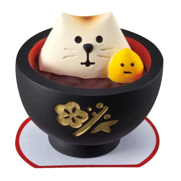 デコレ コンコンブル フィギュア デコレ もち猫 栗ぜんざい concombre DECOLE