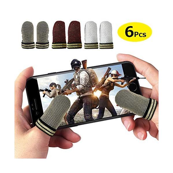 荒野行動 Pubg まとめ買い特価 Mobile スマホゲーム 指サック Aksblay 操作性アップ 抜群なタッチ感 洗 静電防止 指紋 快適性 手汗