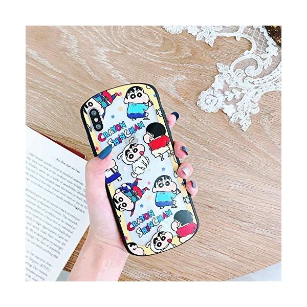 クレヨンしんちゃん 携帯カバー Iphoneケース Tpu かわいい ガラス 面白い Boisewomenrun Com