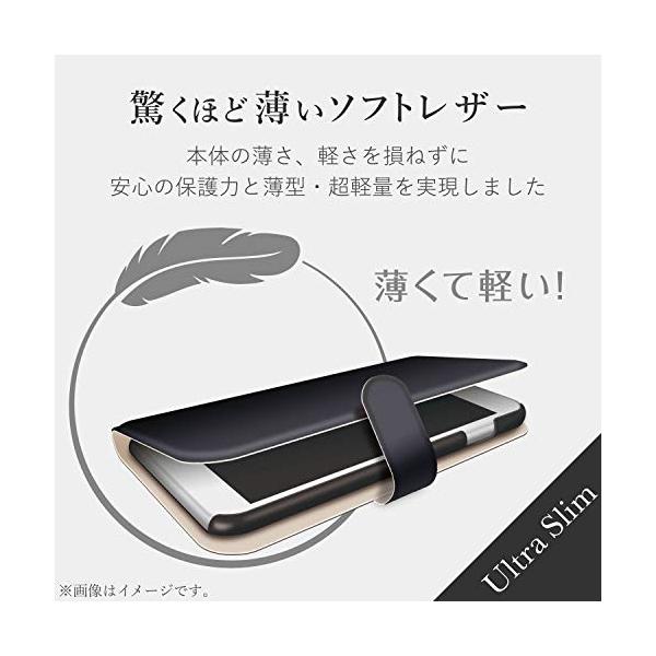 エレコム 人気 Iphone Se モデル ケース Ultra 驚くほど薄くて軽い スタンド機能 マグネット付き ソフトレザー Slim