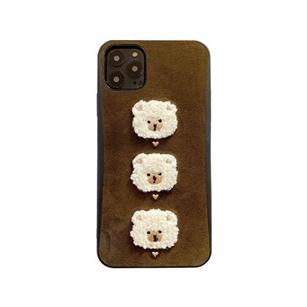 Mayababy 卓出 ケース Iphone Xr スマホケース 耐衝撃 3d刺繍 可 い 動物 アイ X 小熊 Tpu ソフトケース うさぎ