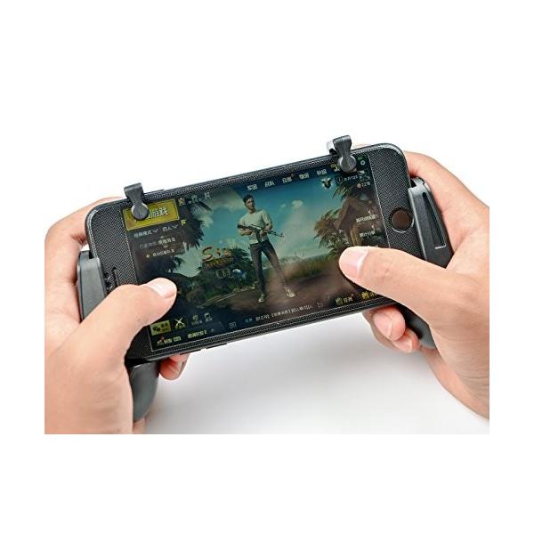 コントローラー ゲームパッド 荒野行動 射撃ボタン 感応式射撃で 高速射撃 人気 高耐久