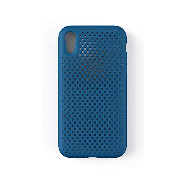 Andmesh Iphone Xr ケース Mesh Case シンプル 放熱 耐衝撃 Qi対応 コバルトブルー 612 9544