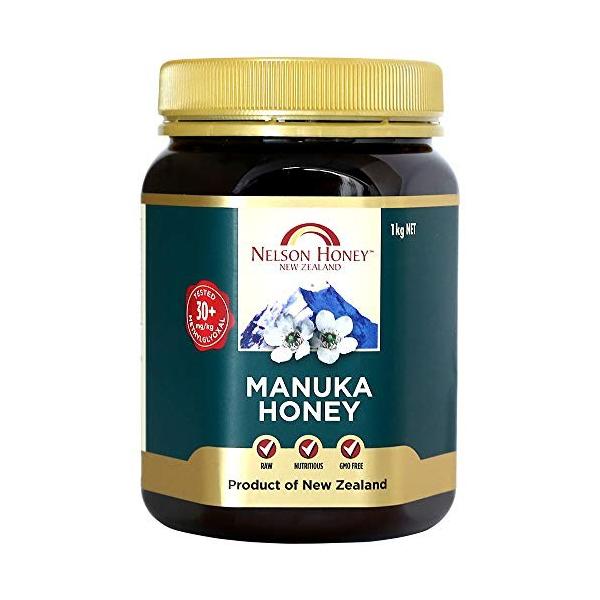ネルソン マヌカハニー Umf4 Mg30 1kg 人気商品 1000g 濃厚 蜂蜜 ニュージーランド産 大容量 天然