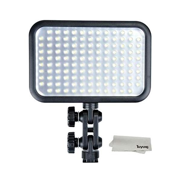 Godox 激安超特価 撮影機材 照明 Led 126 ビデオライト 126球 大光量 調整可能 輝度 6本 補助照明 撮影用ライト 単三電池 供給で