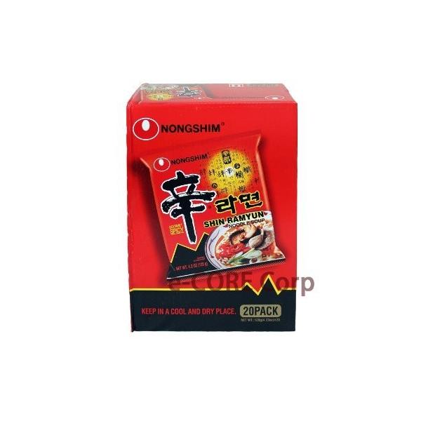 韓国 ランキング総合1位 辛ラーメン 袋