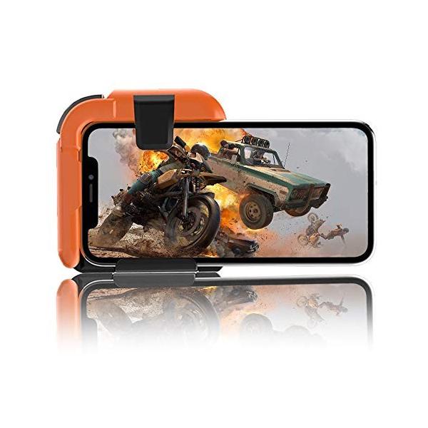 荒野行動 Pubg Mobile ゲームコントローラー 片手操作 引き金式高速射撃ボタン ゲームパッド ク