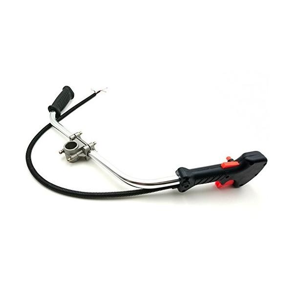 トゥイスク Tuisku 草刈り機 刈払機 スロットルレバー 交換用 両手 U ハンドル 汎用 トリガー 式 B26mm