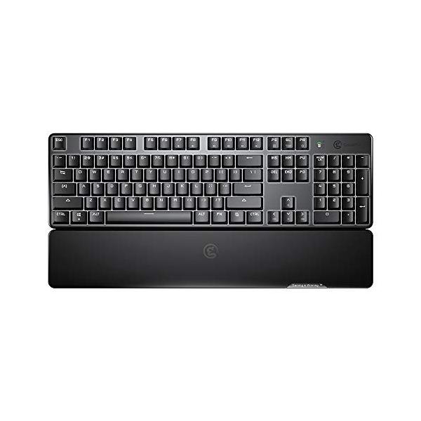 Gamesir Gk300 ワイヤレス ゲーミングキーボード 2 4ghzとbluetooth接続両対応 純白ledバックライト 青軸 最安値に挑戦 Ttcメカニカル