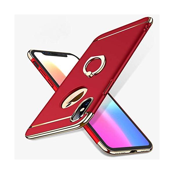 Iphone Xr ケース リング お中元 薄型 落下防止 滑り防止 指紋防止 衝撃吸収 全面保 耐衝撃カバー リング付き カメラ保護