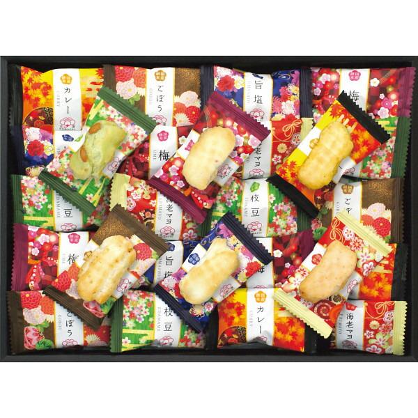 国産もち米を１００％使用したふっくらサクサクのひとくちおかき。個性的な味と定番の味をベストバランスで詰合せました。缶ではなく箱にすることで廃棄の手間もなく置き場所もとりません。チャック付き袋でお手軽にいつでもおいしくいただけます。快適なライ...