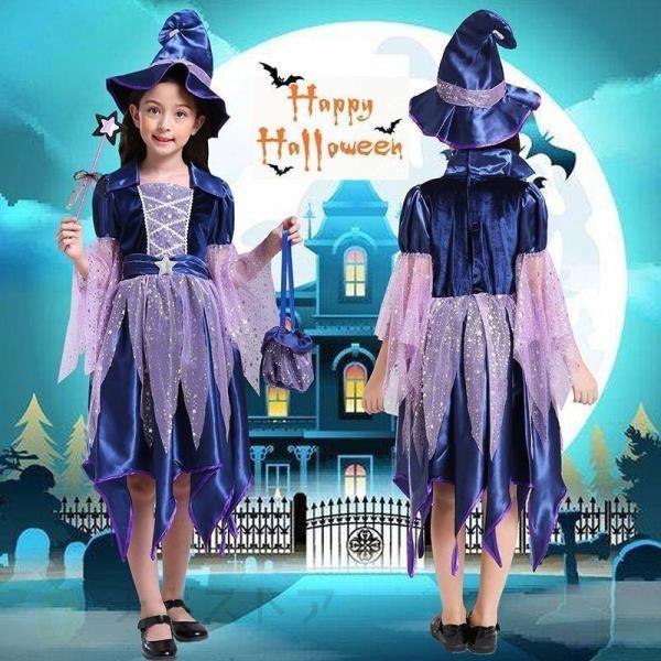 ハロウィン コスプレ 衣装 魔女 巫女 悪魔 妖精プリンセスドレス 