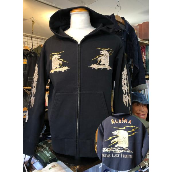TAILOR TOYO テーラー東洋 SUKA ZIP PARKA EMBROIDERED “ALASKA