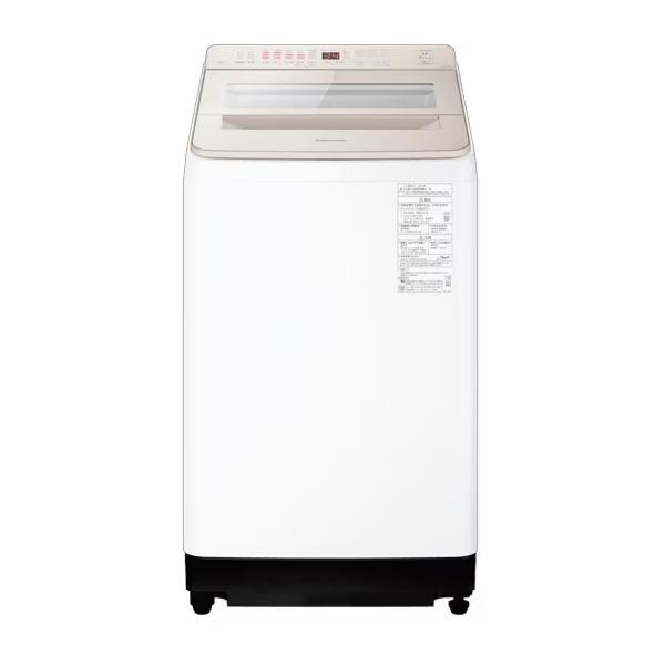 パナソニック 全自動洗濯機 10kg 液体洗剤・柔軟剤自動投入 NA-FA10K5-N シャンパン
