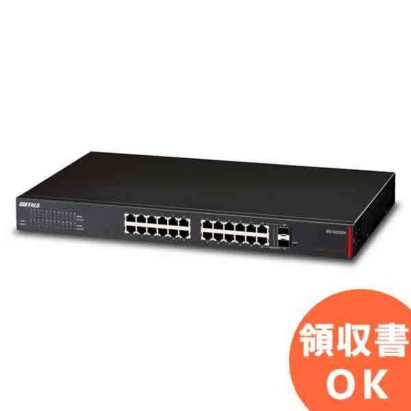 BUFFALO BS-GSL2024 24ポートスイッチ Buffalo BS-GS2024 24-Port Gigabit Green Ethernet Web Smart Switch