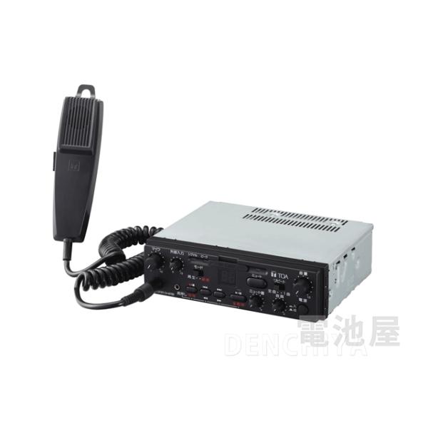 TOA　車載アンプSD付　40W　選挙　広報　　SDレコーダー付き　マイク 車載用アンプ 40W SD付 (CA-407SD) | TOA株式会社