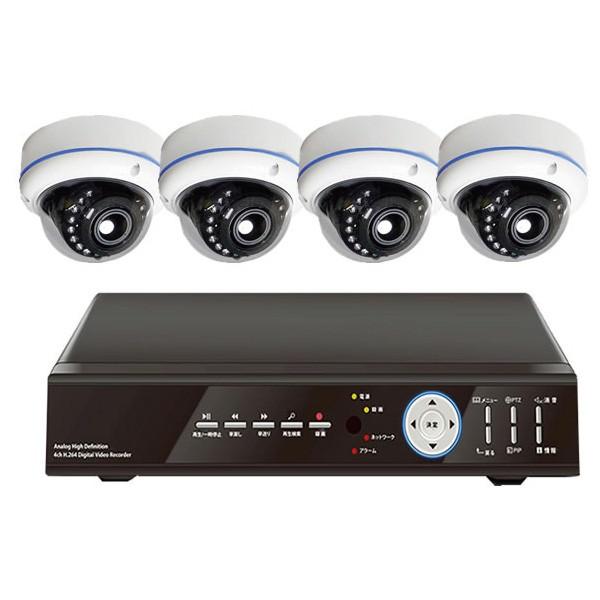 Its Domcam Set Ad アイ ティー エス 屋外設置対応 赤外線付フルhdドームカメラ 4台と対応dvrのオールインワン防犯カメラシステムセット Itsdomcamsetad 火災報知 音響 測定機器の電池屋 通販 Yahoo ショッピング