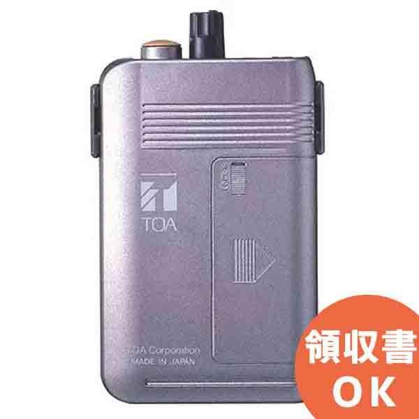 TOA WT-1101-C12C14 TOA ワイヤレスガイド携帯型受信機 4ch切換式 : 商