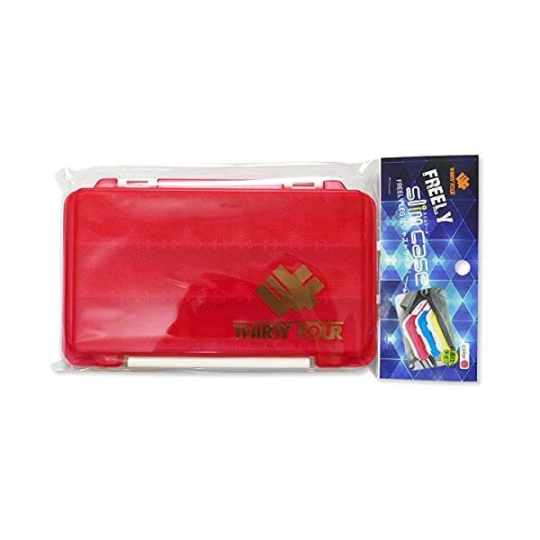 「商品情報」「主な仕様」34 フリーリースリムケース (タックルボックス タックルケース)■サイズ：175mm×105mm×18mm■付属品：仕切り板、ワームステッカー≪34 タックルボックス タックルケース≫