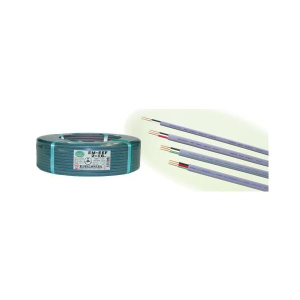 富士電線 エコ電線 EMEEF1.6*3C*100M : 電材堂ヤフー店 - 通販