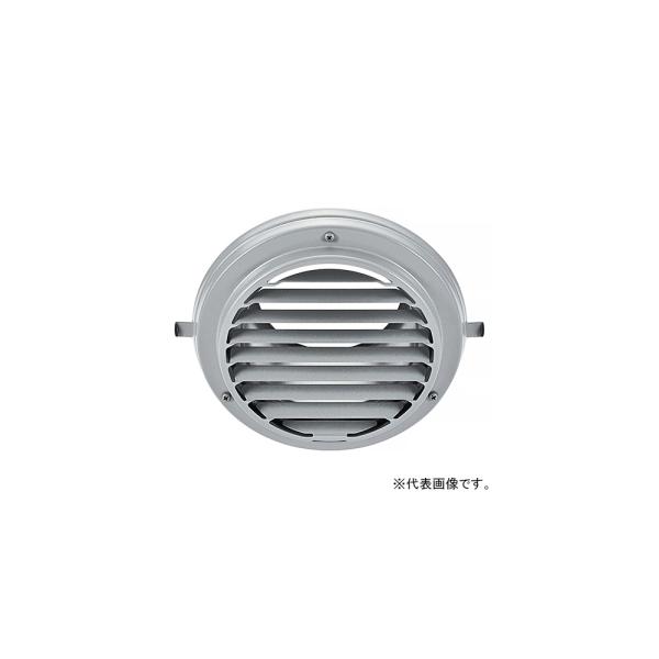 バクマ工業 丸・平型換気口 軒天用取付金具付 ルーバー脱着式