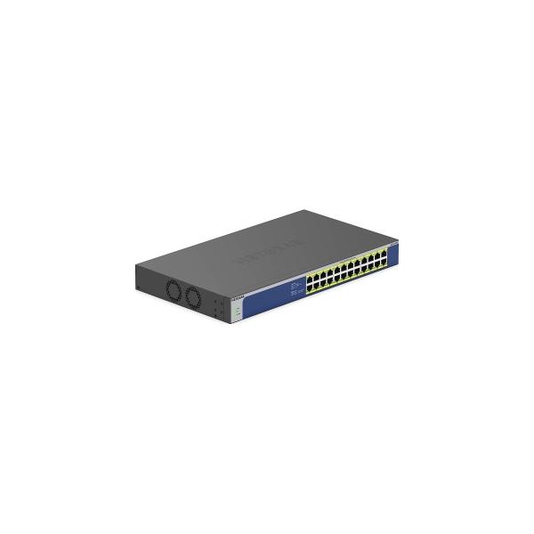ネットギア PoE+対応(300W)ギガビット24ポート アンマネージスイッチ