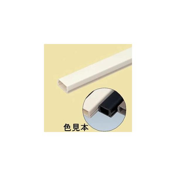 未来工業 テープ付プラモール(VVF用)4号 ブラック PML4-KT :0940000003697:電材堂ヤフー店 通販 未来工業 ブラック プラモール (テープ付) 4号 全長1m