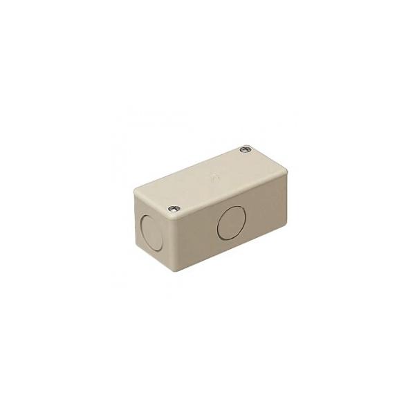 ユニバーサルボックス　20個　未来工業　PVU-J ベージュ 未来工業 ユニバーサル ボックス ベージュ PVU-J | 空調・電設資材